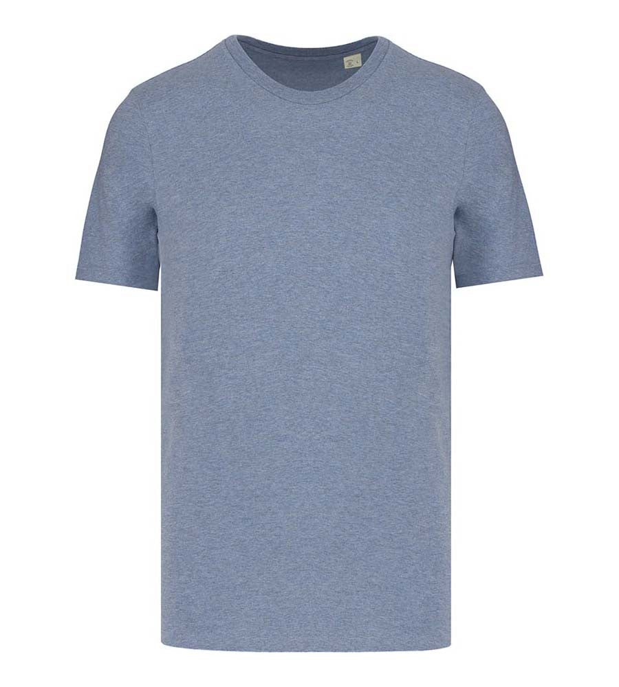 Organic Unisex T-Shirt | COOL BLUE HEATHER